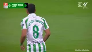 Vitor Roque debuta con el Betis frente al Real Madrid